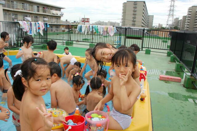 幼稚園　保育園　プール　全裸 駿のきせき